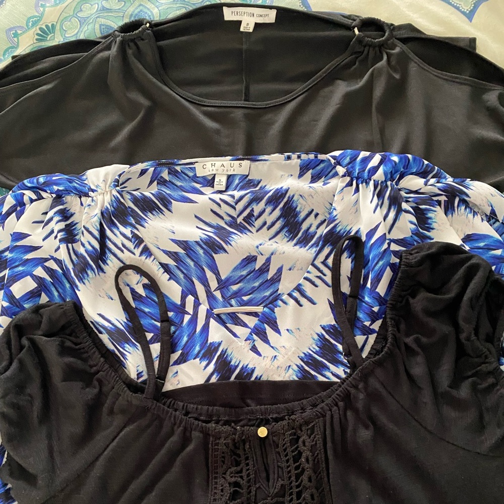 Ladies blouses three of them